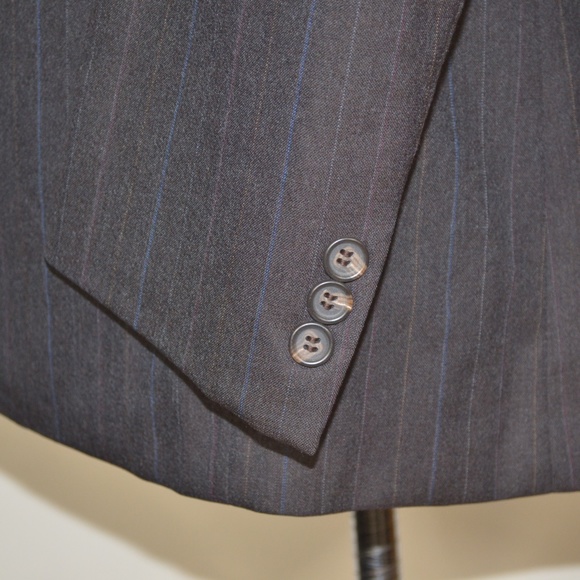 Jos A Bank Bespoke 40R Sport Coat Blazer Suit Jack - Picture 4 of 8